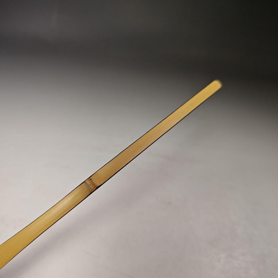 イ710 竹茶杓『小田雪窓 極箱 銘 松寿』『下削 西川宗悦』茶道具