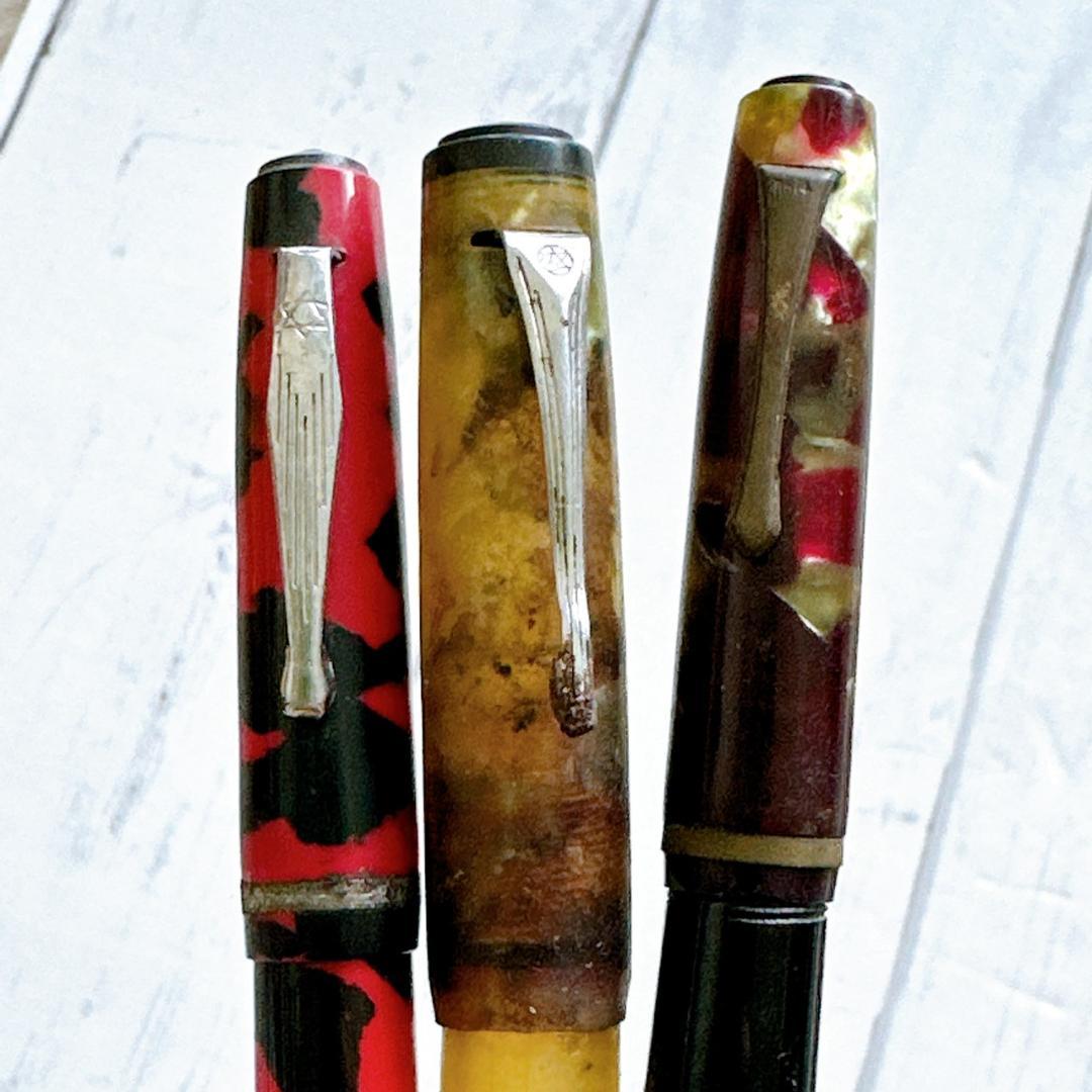 RK14 PARKER PLATINUM等 当時物 希少ペン 大量まとめセット