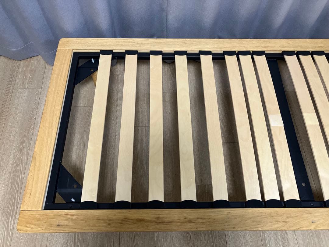 【無印良品】シングルベッドフレーム（オーク材）