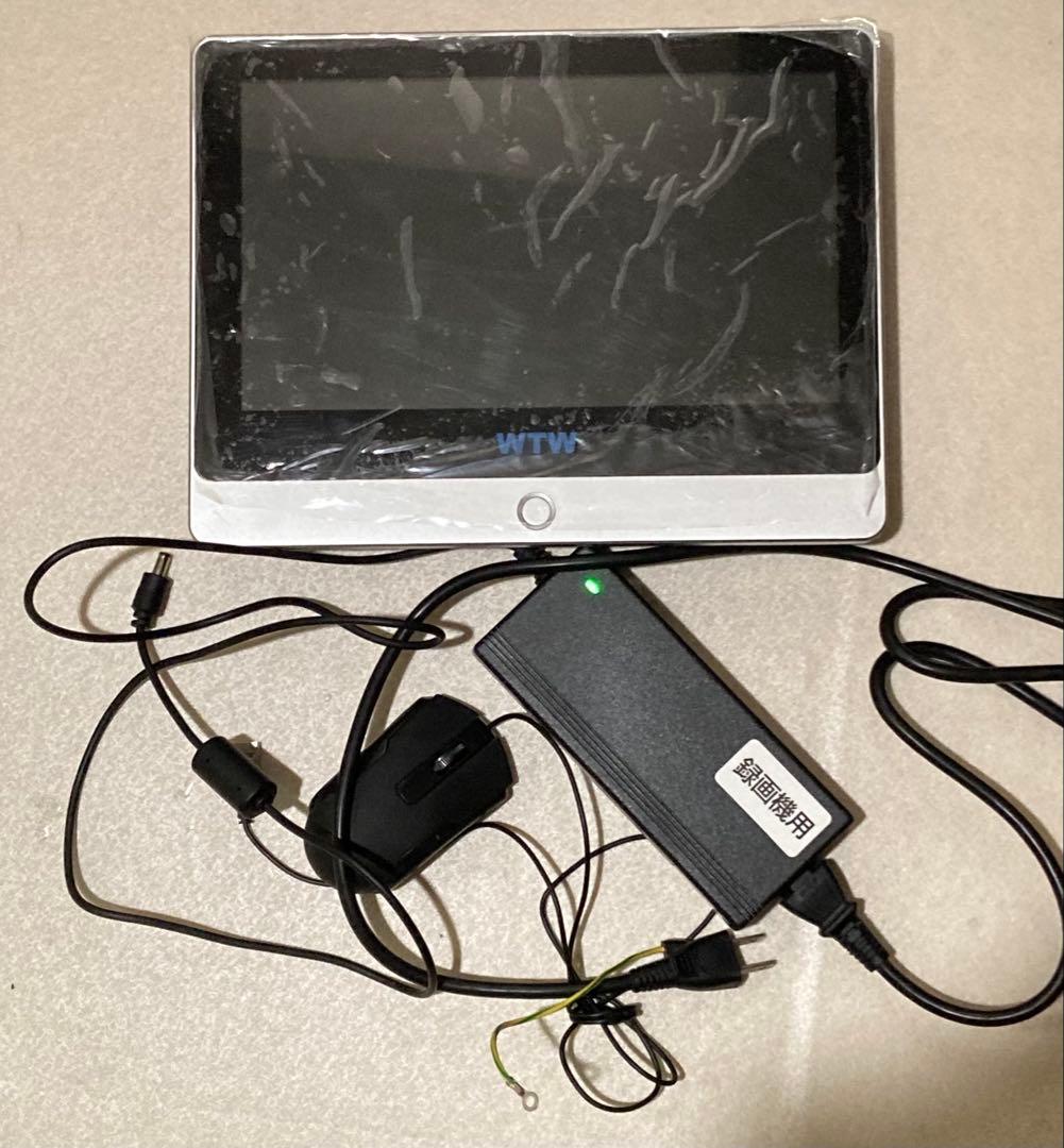 e*a様 【動作確認済】WTW 防犯カメラモニター 本体 塚本無線 WTW-NV WTW 塚本無線 防犯カメラ ワイヤレス 屋外 監視カメラ 家庭用 コスパ