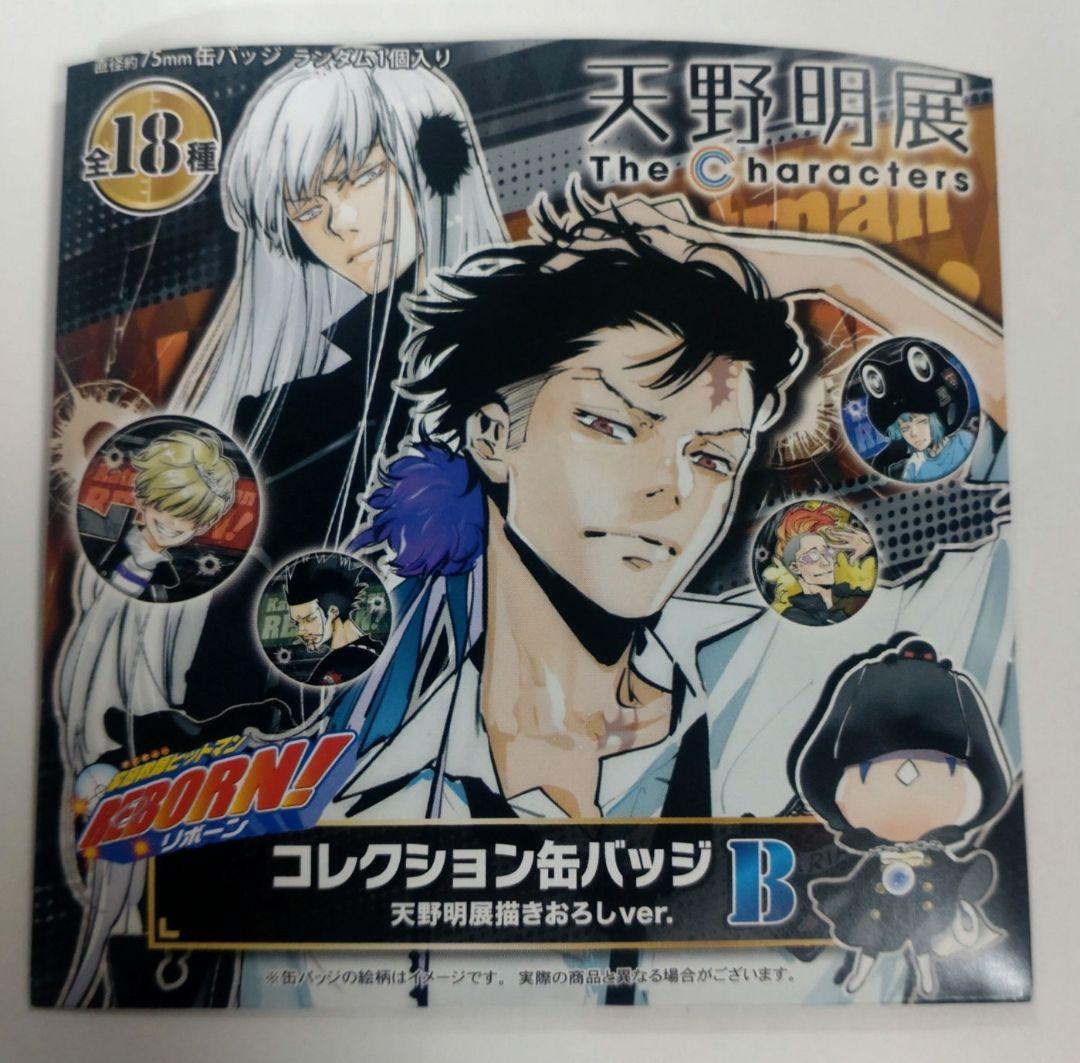家庭教師ヒットマンREBORN！天野明展 缶バッジ ザンザス