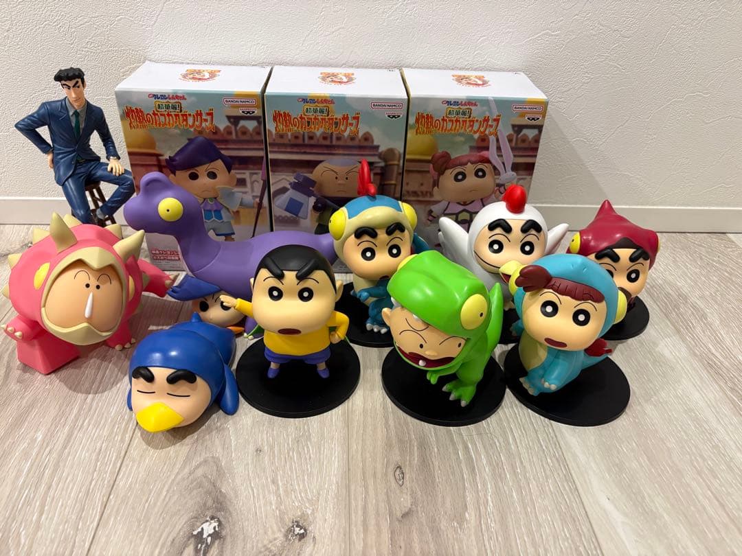 クレヨンしんちゃんフィギュア13個セット