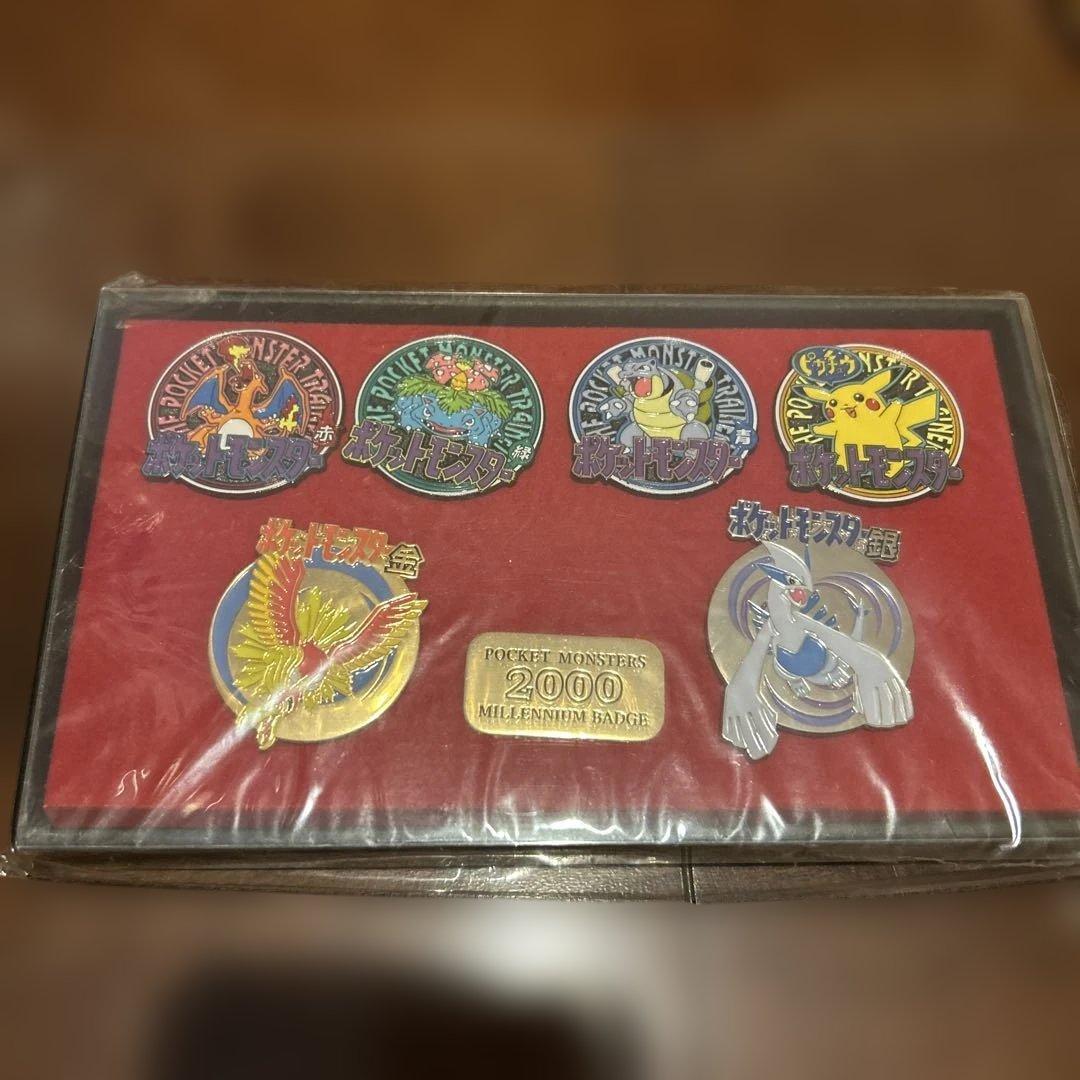 ポケットモンスター ミレニアムバッジ 6個セット 当時物 レア