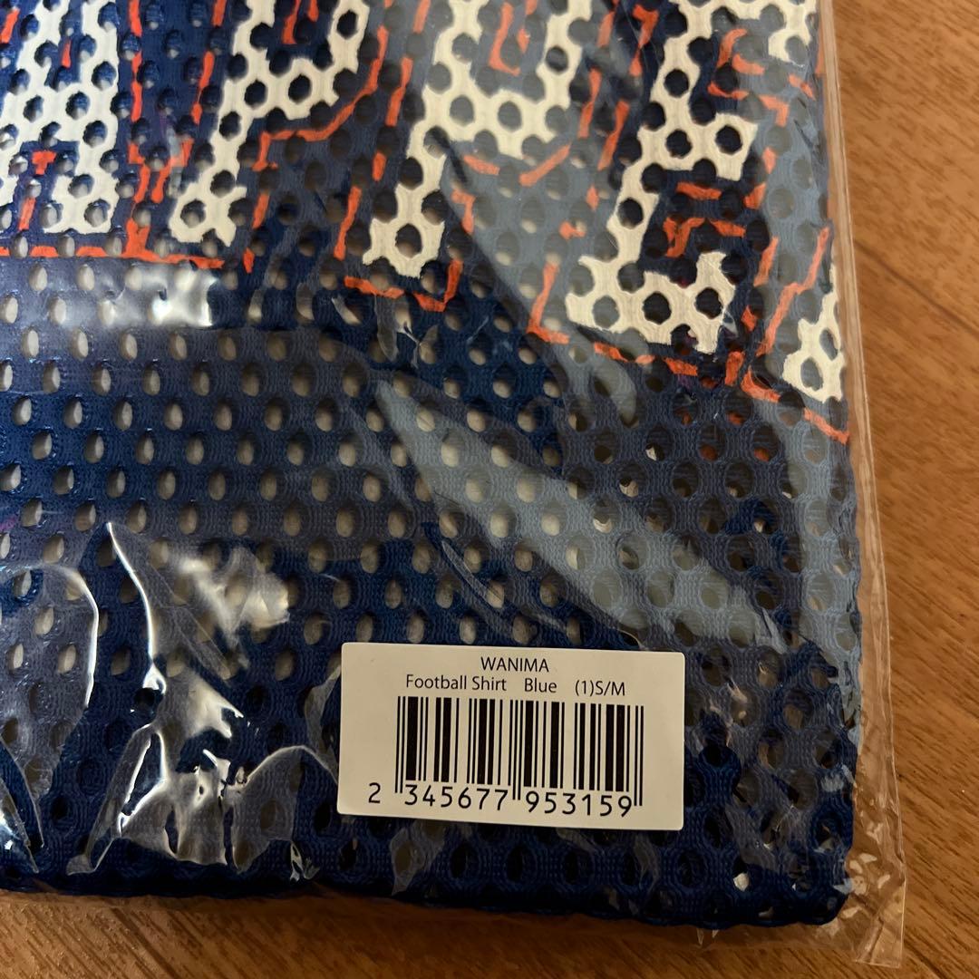 WANIMA Football Shirt 青 S/M - メルカリ