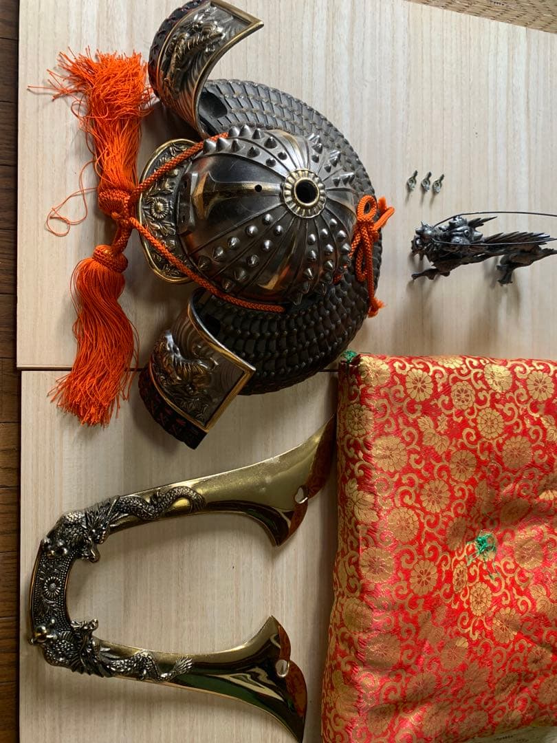 兜　置物　ビンテージ