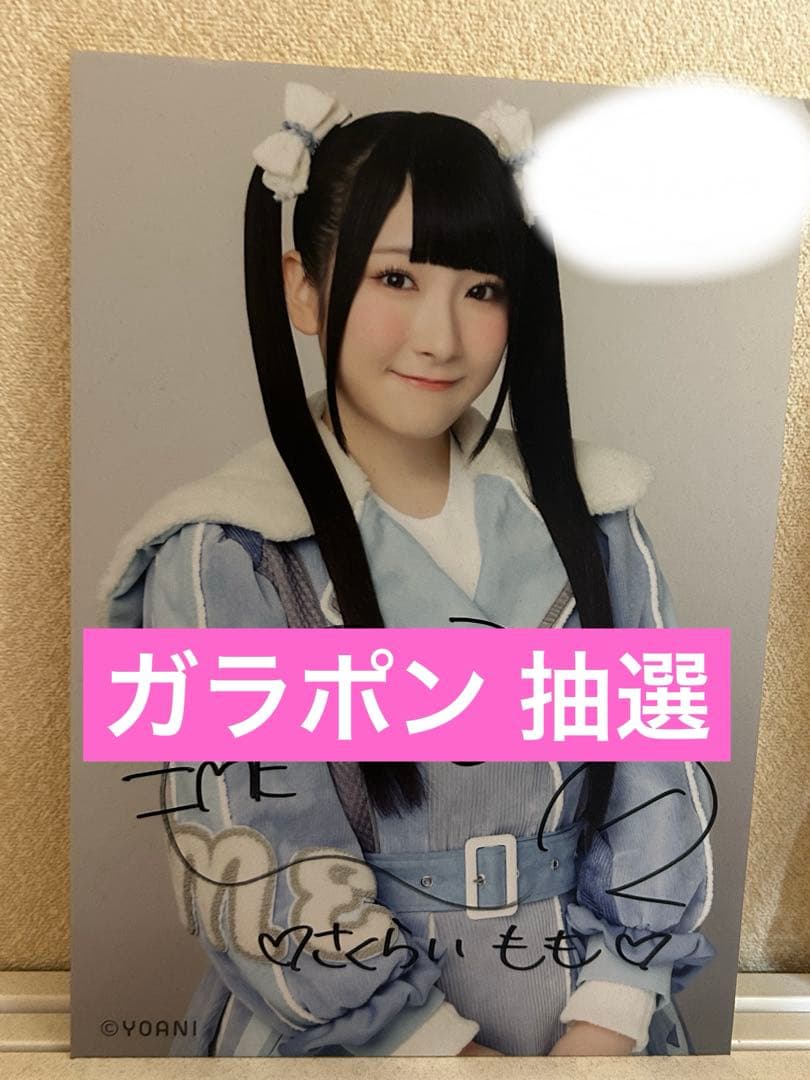 ノイミー ガラポン 抽選 直筆 パネル 櫻井もも サイン ノイミー ガラポン 抽選 直筆 パネル 櫻井もも サイン Amazon.co.jp