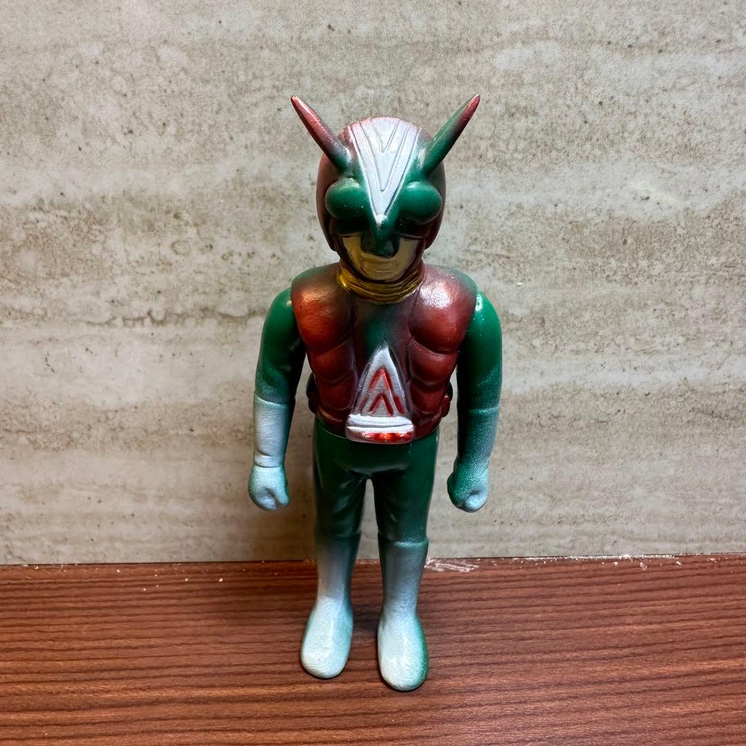 ライダーマン パチ 無版権 ソフビ 当時物