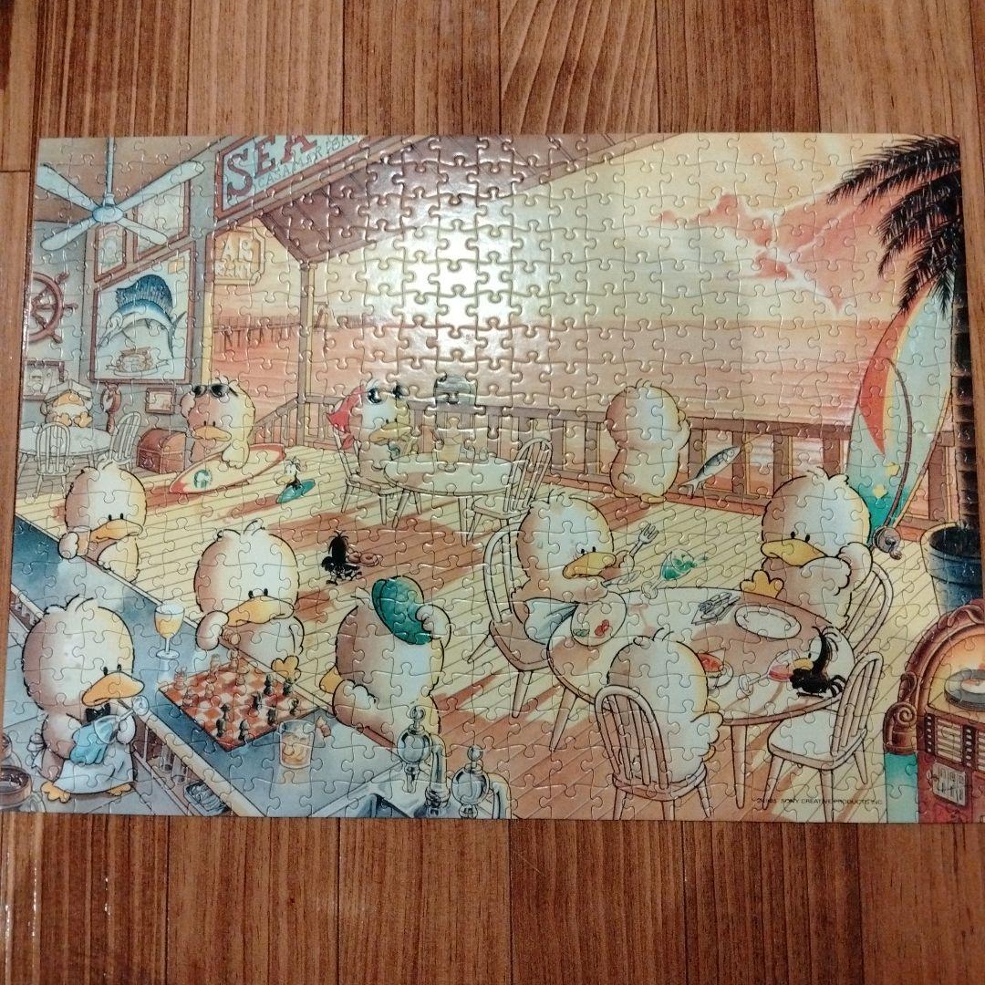 昭和レトロ バンダイLET'S CHAT 500ピース ジグソーパズル おまけ付