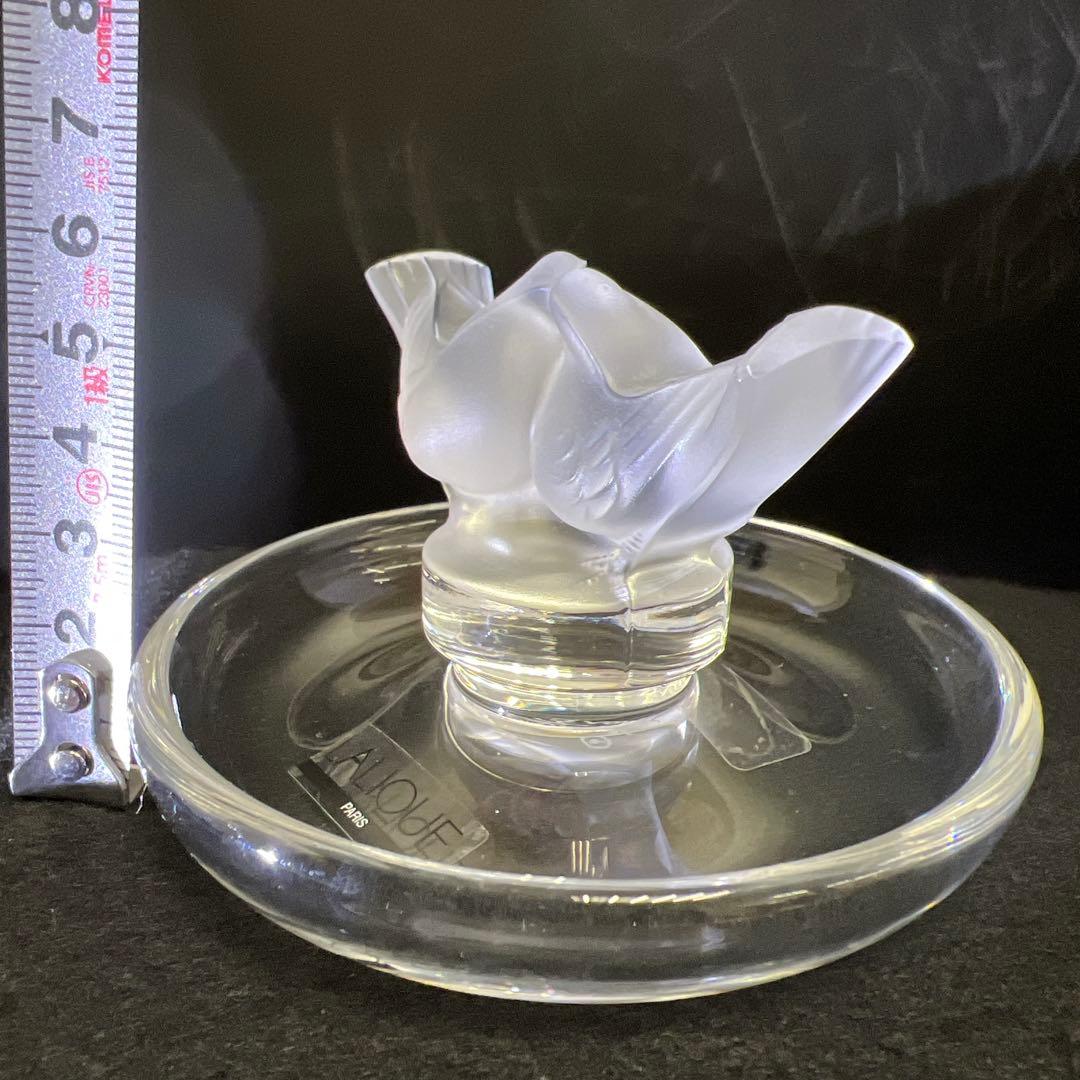 ラリック リングトレー 横幅約9.5㎝ 東Y7-1128☆1F