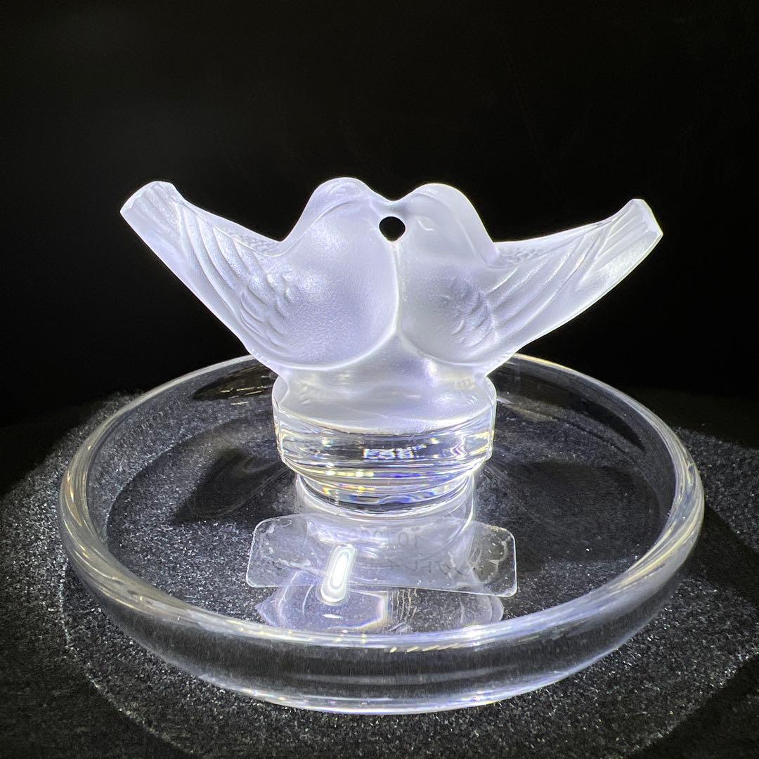 ラリック リングトレー 横幅約9.5㎝ 東Y7-1128☆1F