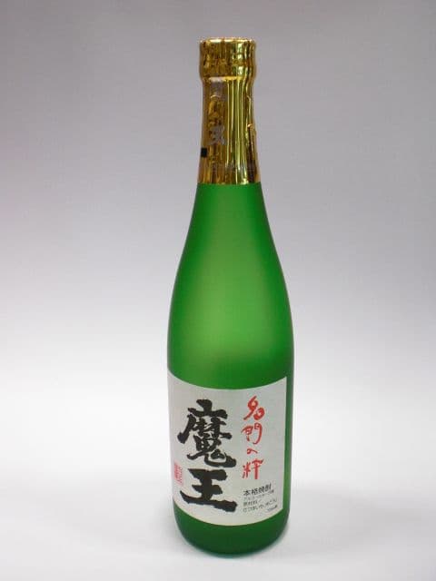 魔王 焼酎 緑色ボトル 金色キャップ 芋焼酎／魔王 25度 1.8L ｜ 厳撰
