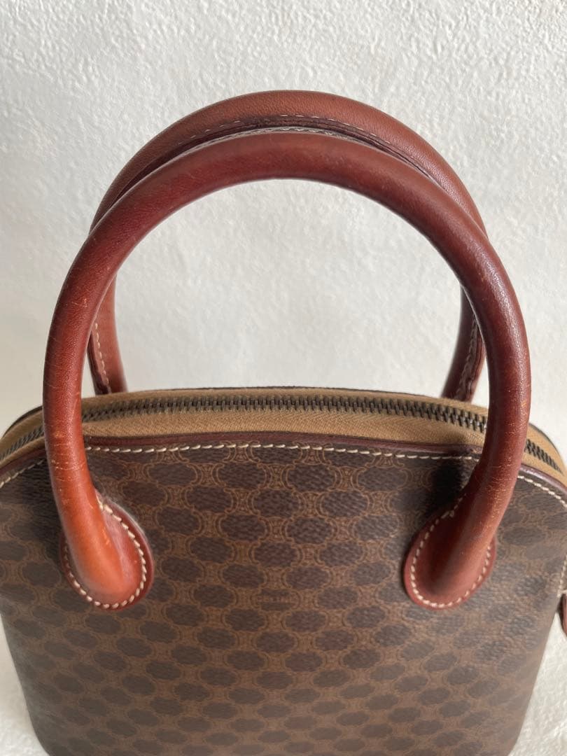 CELINE セリーヌ マカダム柄 ハンドバッグ ヴィンテージ　ジャンク