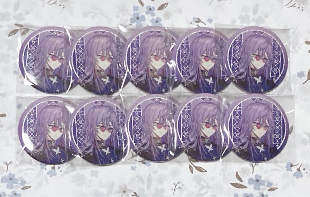 本日限定価格】にじさんじ 缶バッジ 星導ショウ10点