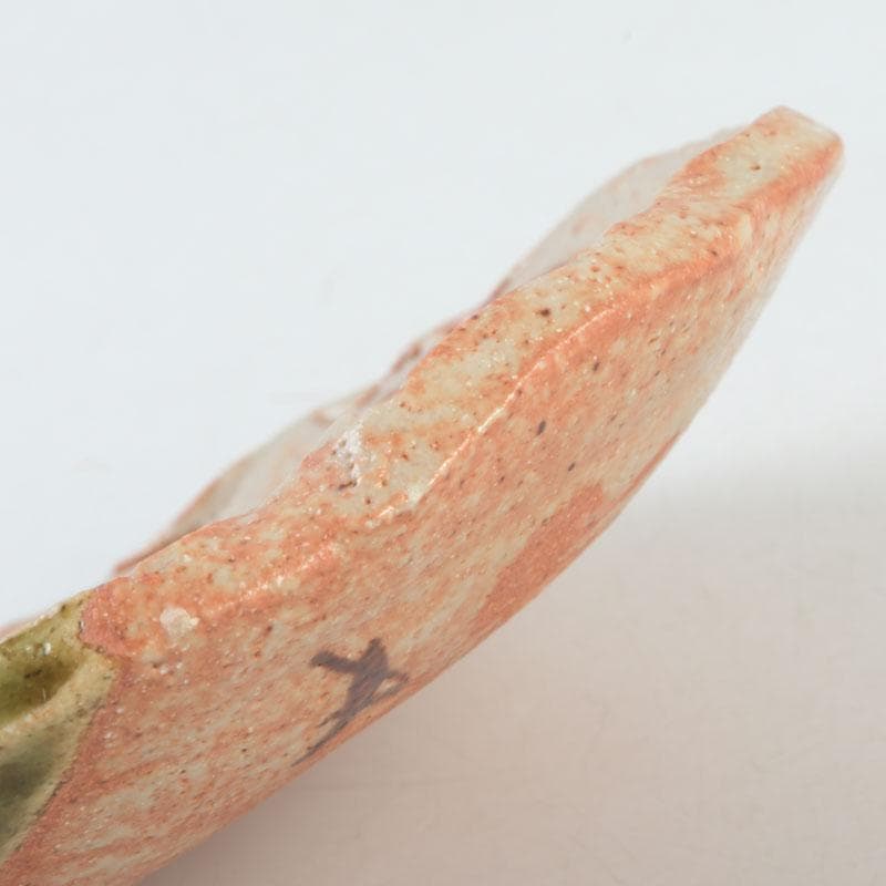 和食器 茶懐石 織部焼 蟹図 銘々皿 五客 C 9286