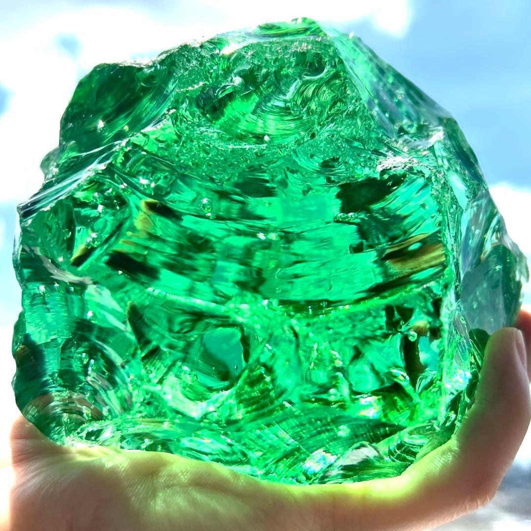 R様美✨極希少✨特大1.3kg純正シエラ産 アンダラクリスタル マーリン