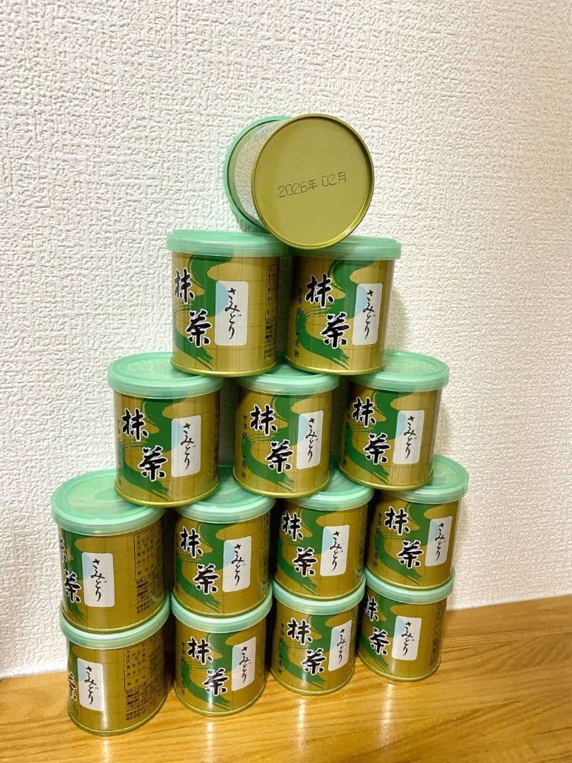 小山園抹茶 さみどり 30gx14缶 - メルカリ