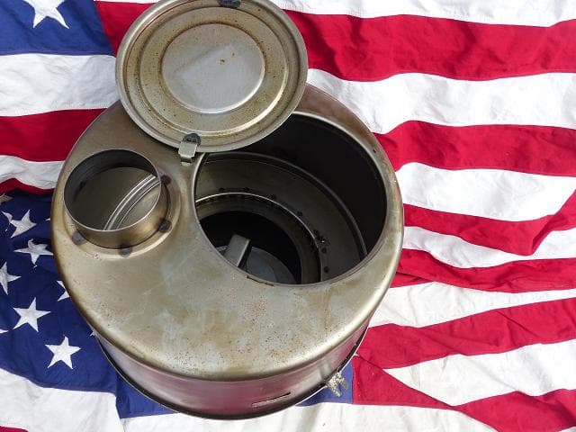 米軍放出品　未使用　H-45 テントストーブ　ヒーター　マルチフューエル