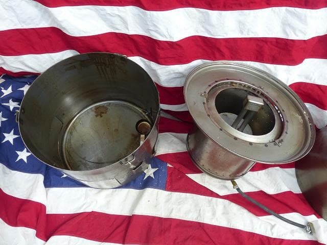 米軍放出品　未使用　H-45 テントストーブ　ヒーター　マルチフューエル