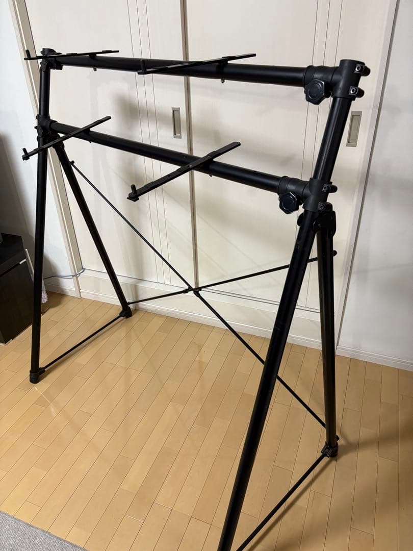 キーボードスタンド２段 Amazon.co.jp: デュアルピアノキーボードスタンド 2段目付き - Z