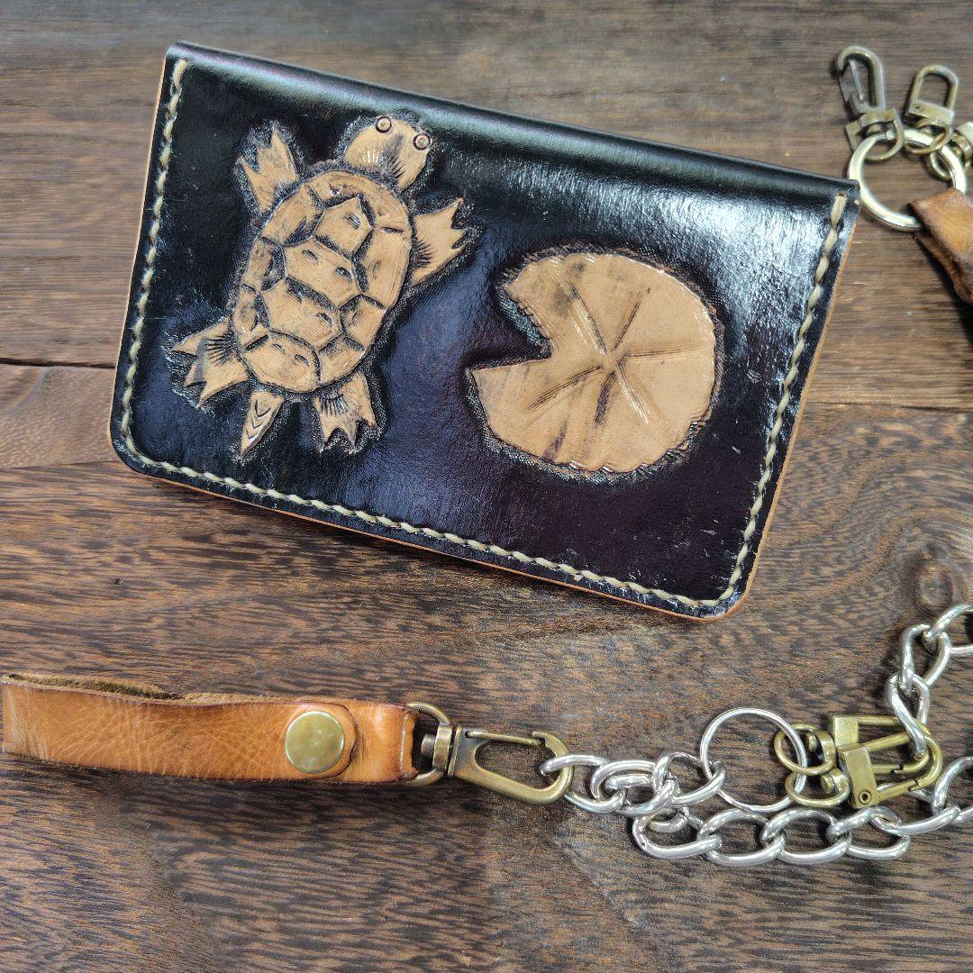 Junさん専用 黒 亀のカービング