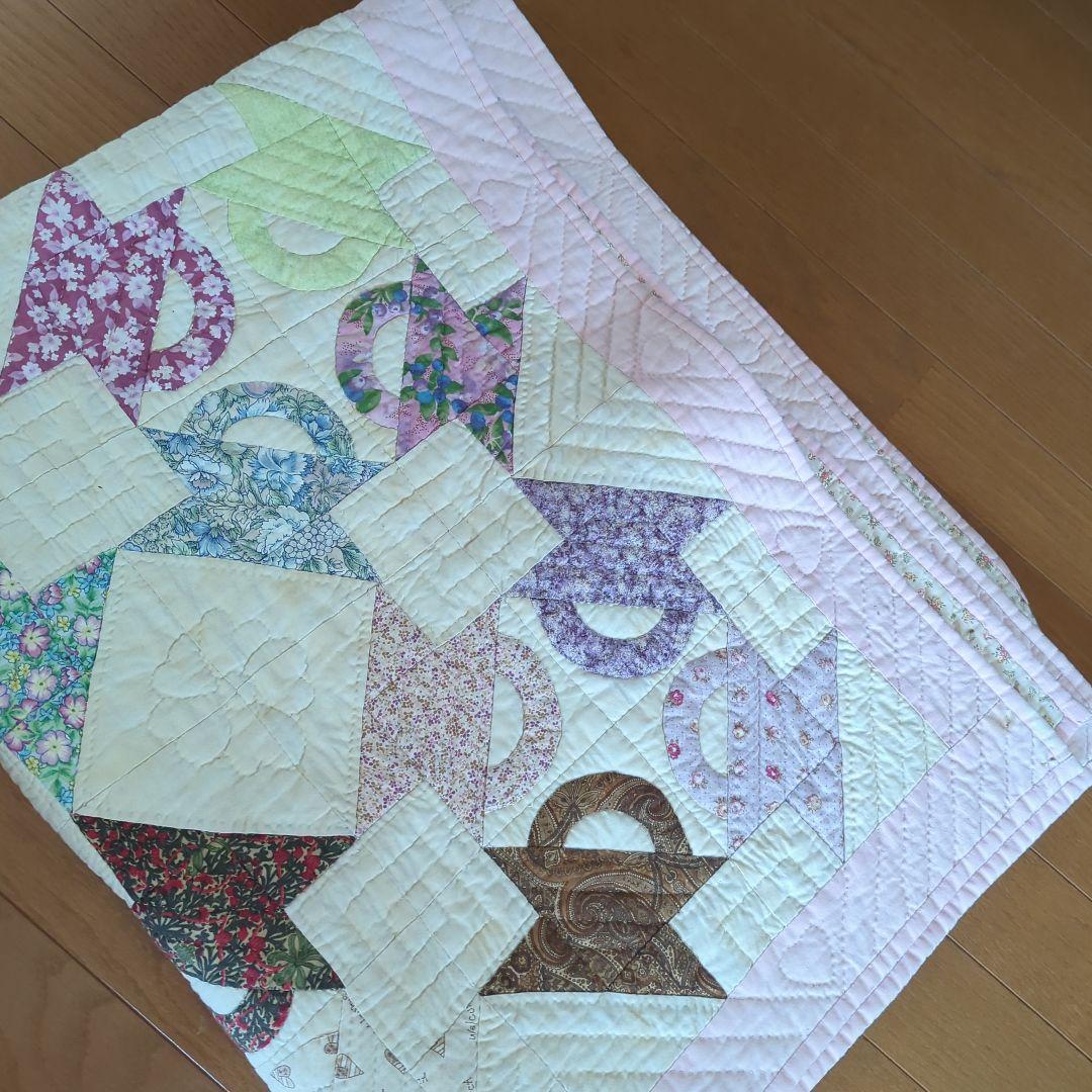 パッチワークキルト(クロスステッチ) パッチワークキルト Vintage 約