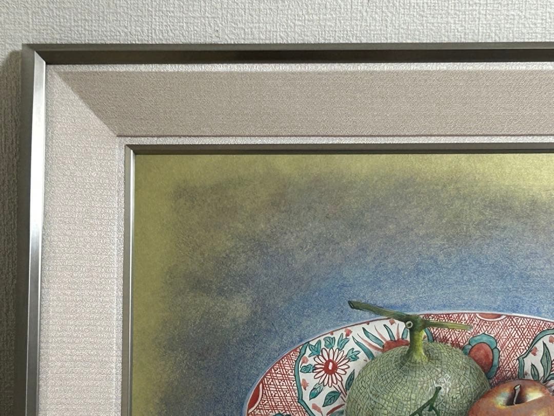 五十川昇来　静物　F10号　日本画