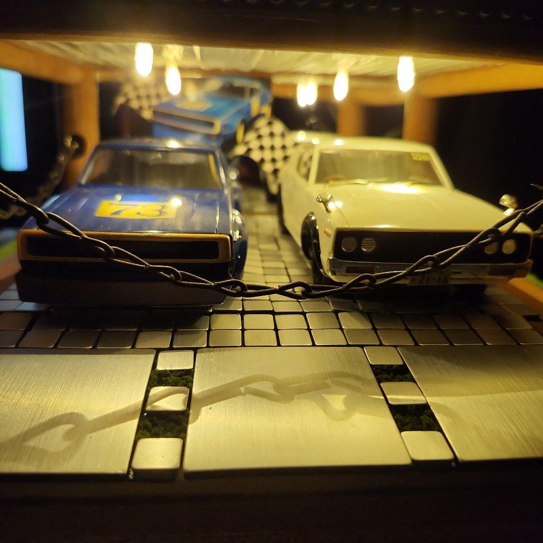 1/24 ケンメリGT-R 幻のGT-R ガレージ ジオラマ