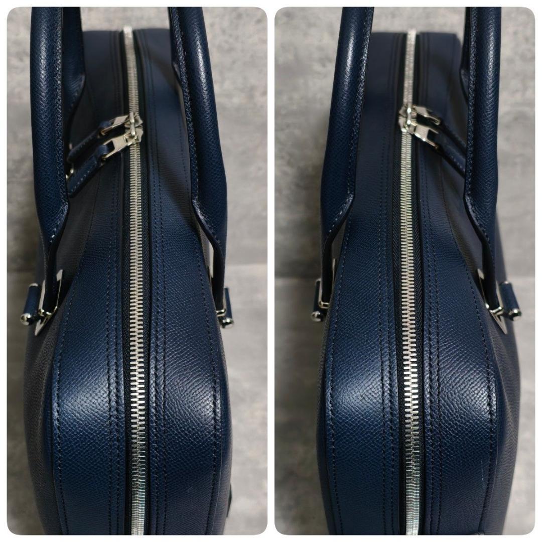 【極美品】dunhill ダンヒル カドガン ブリーフケース ネイビー