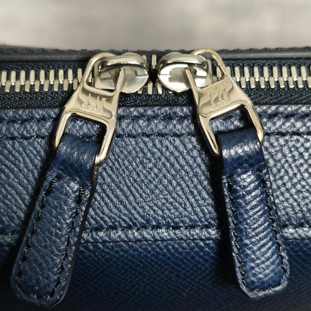 【極美品】dunhill ダンヒル カドガン ブリーフケース ネイビー