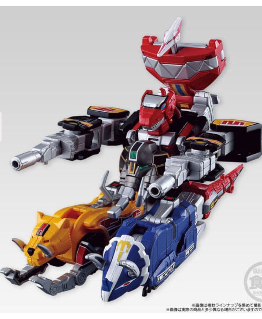 恐竜戦隊ジュウレンジャー3体ロボフルセット 16・恐竜戦隊