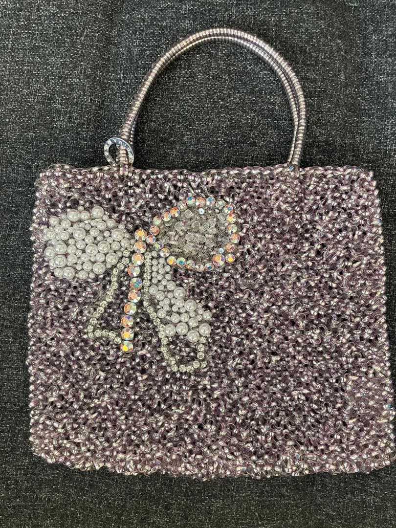 アンテプリマ ピンク リボン パール