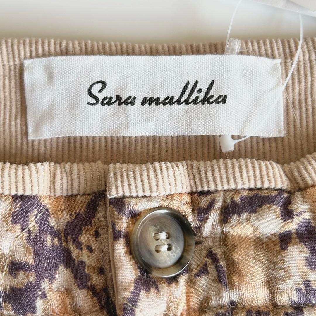 sara mallika サラマリカ キルティングパンツ キュロット