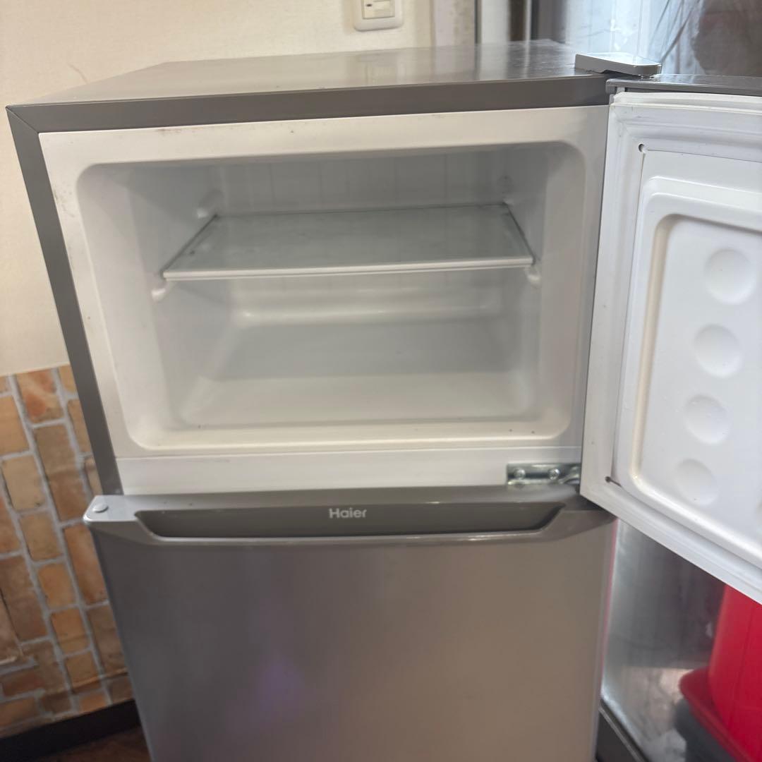 Haier シルバー冷蔵庫 2021年 130L 家庭用
