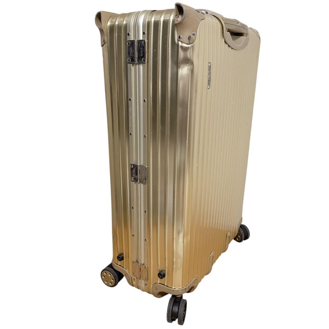 《極希少》リモワ TOPAS Titanium 77L GOLD TSA
