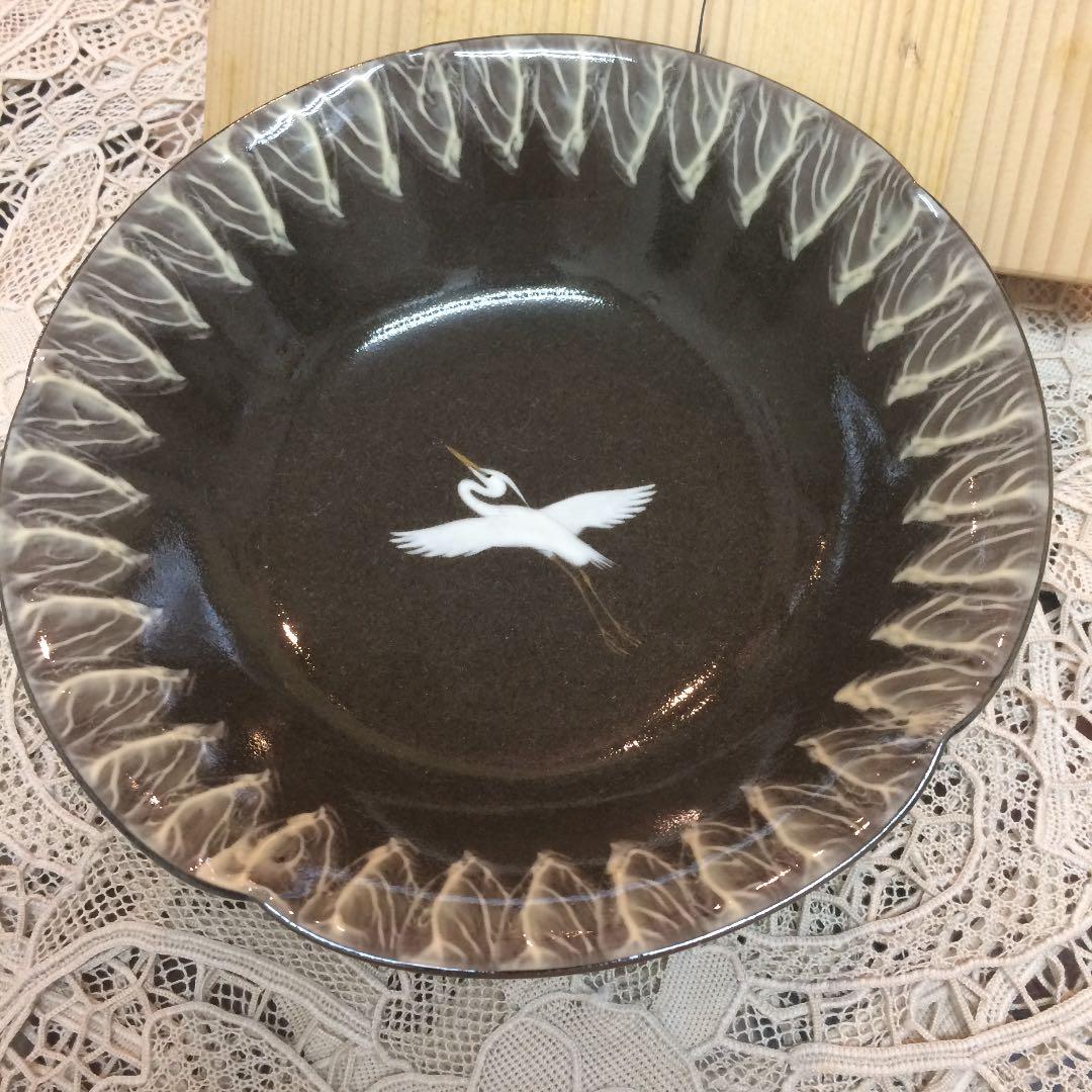 現川焼 13代 横石臥牛 作 菓子鉢 飾り鉢　臥牛窯 現川焼 13代 横石臥牛 作 菓子鉢 飾り鉢 臥牛窯 【公式通販】