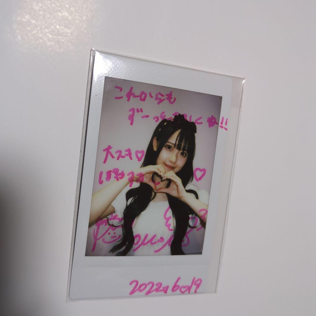 高嶺のなでしこ 松本ももな直筆サインチェキ - メルカリ