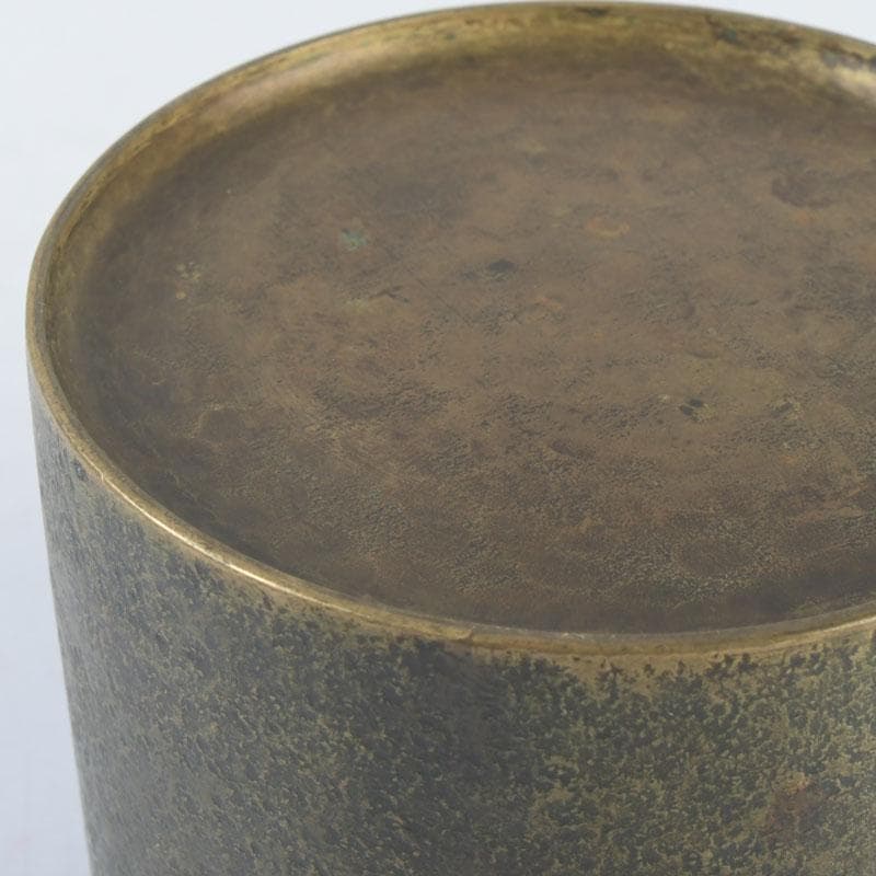 煎茶道具 黄銅 茶こぼし 建水 V 9637