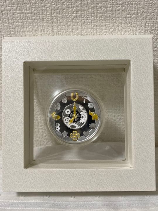 2021年 カメルーン LUCKY HOURS 時計 幸運 コイン 銀貨の通販はau PAY