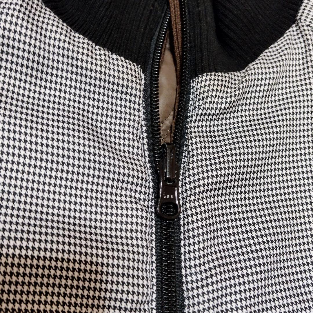 フレッドペリー リバーシブル ジャンパー ブルゾン キルティング 千鳥