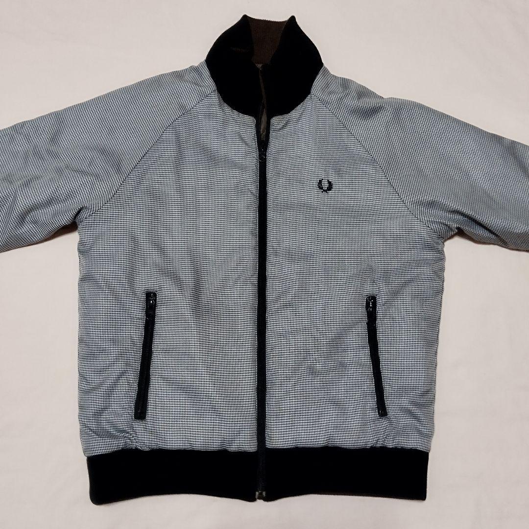 フレッドペリー リバーシブル ジャンパー ブルゾン キルティング 千鳥