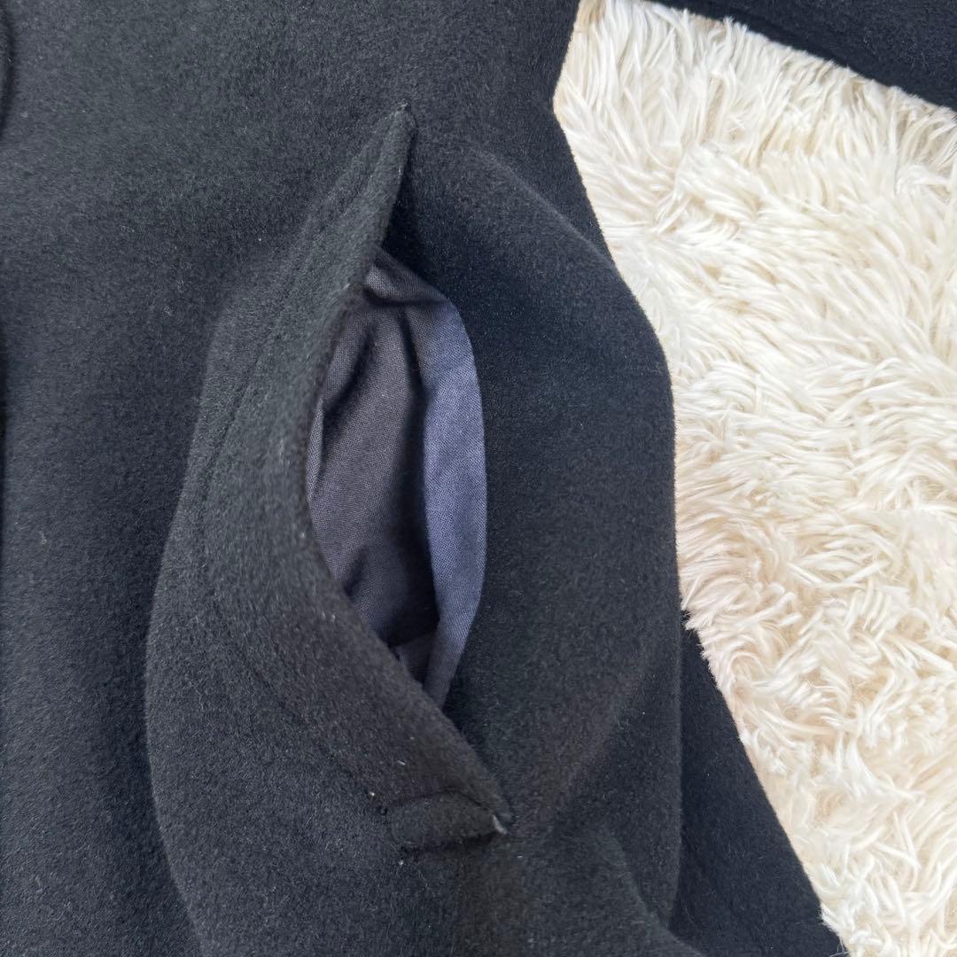 ワ*子様 HERNO ヘルノ チェスターコート ロング モヘア混 裏地スカーフ柄