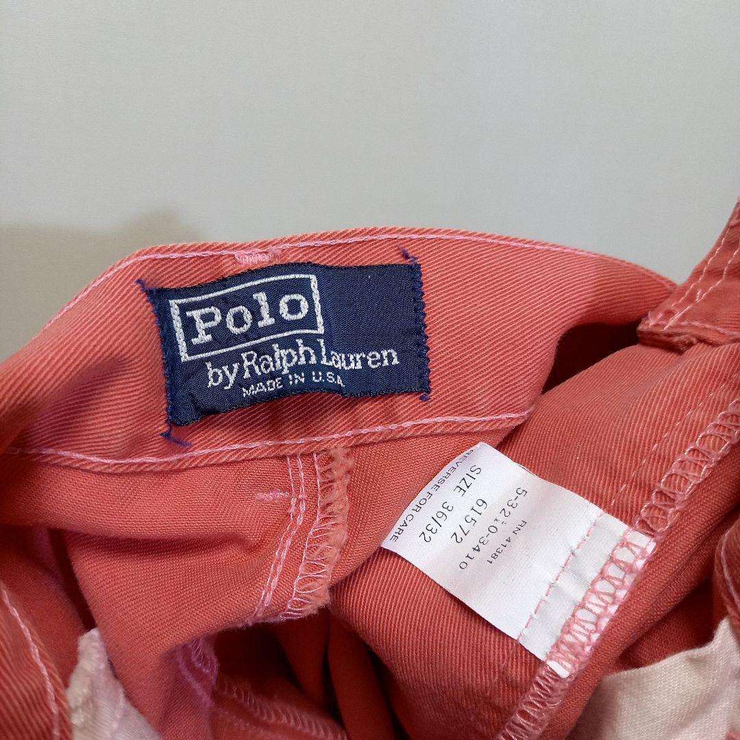 ピンク！80s 90s USA製 ポロ ラルフローレン ANDREW PANT - メルカリ