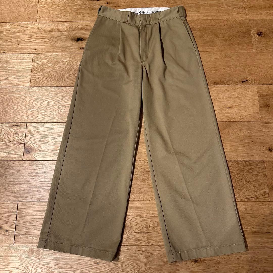 ok.soon dickies ワイド チノ パンツ - メルカリ