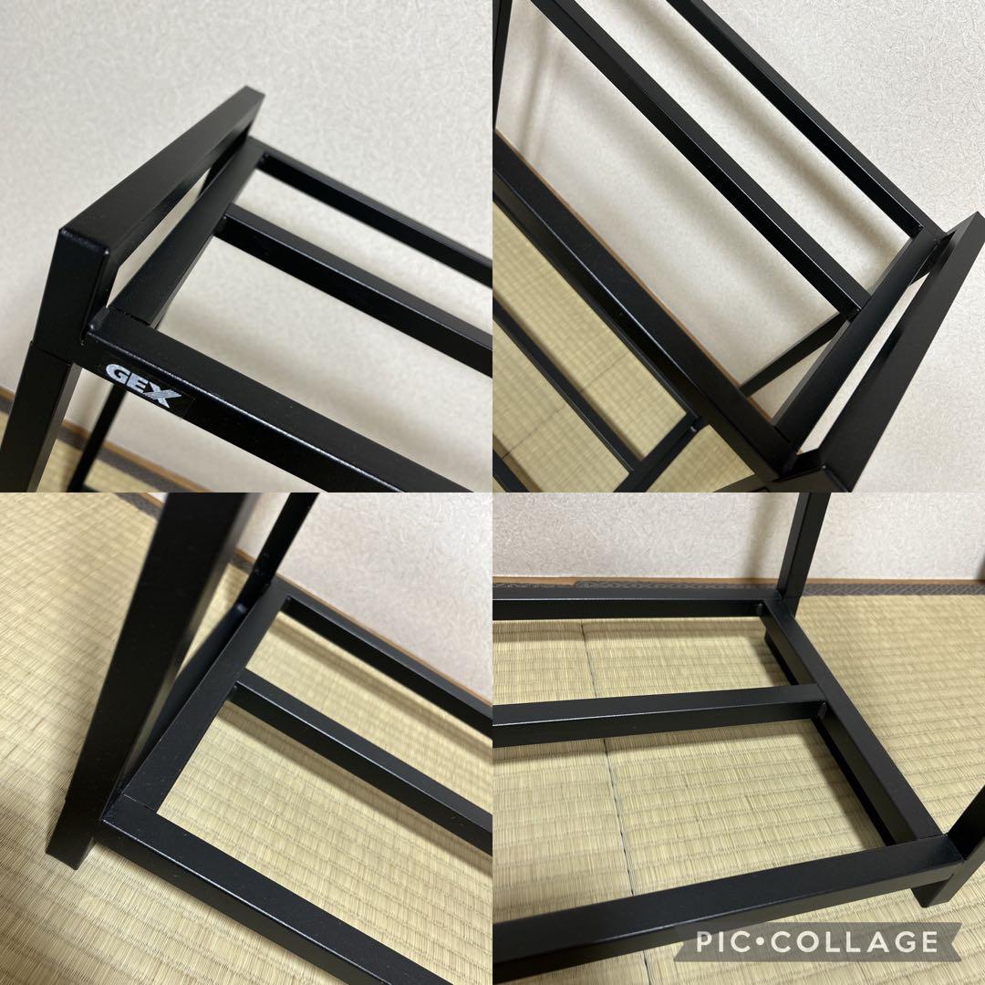 大阪 近畿 直接取引 引き取り限定】美品 GEX 60cm水槽 水槽台セット