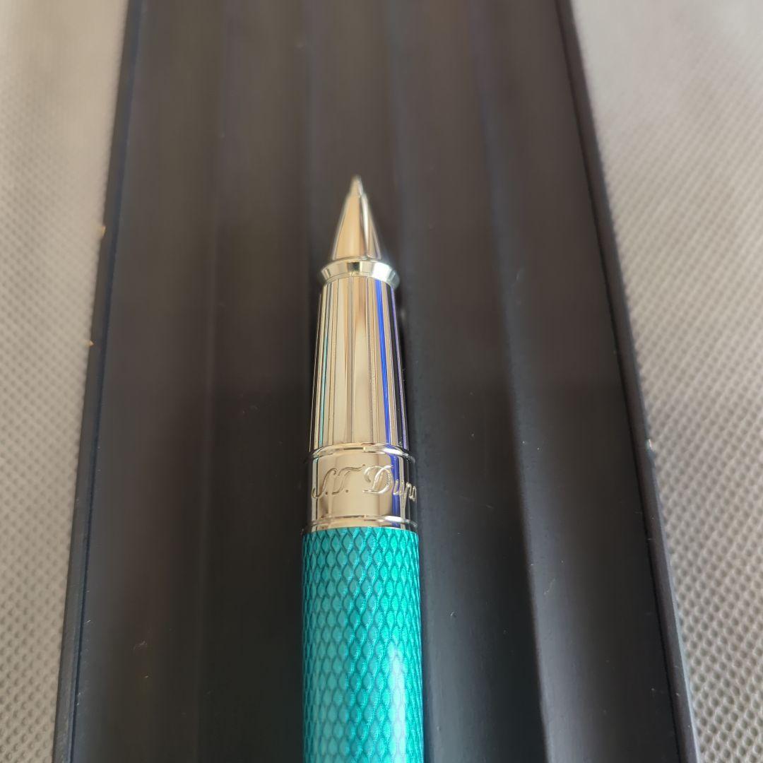 STデュポン「ラインD ギヨシェアンダーラッカー アクアマリン