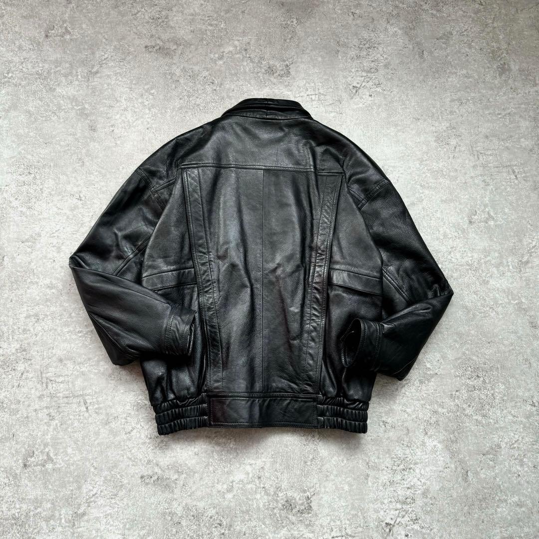 超希少レア】80s 短丈 ヴィンテージ フライトレザージャケット M
