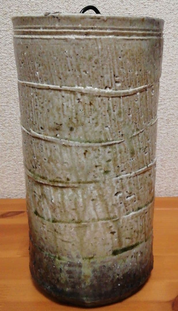 岩渕重哉作 酉酉窯 自然釉 水指 共箱 共布 茶道具