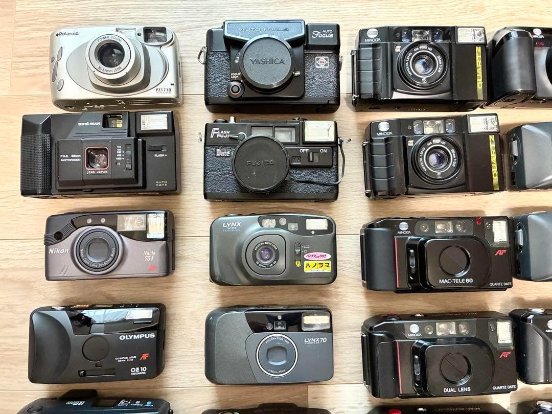 カメラ まとめ売り 36台 Canon・OLYMPUS・FUJ I・RICOH他