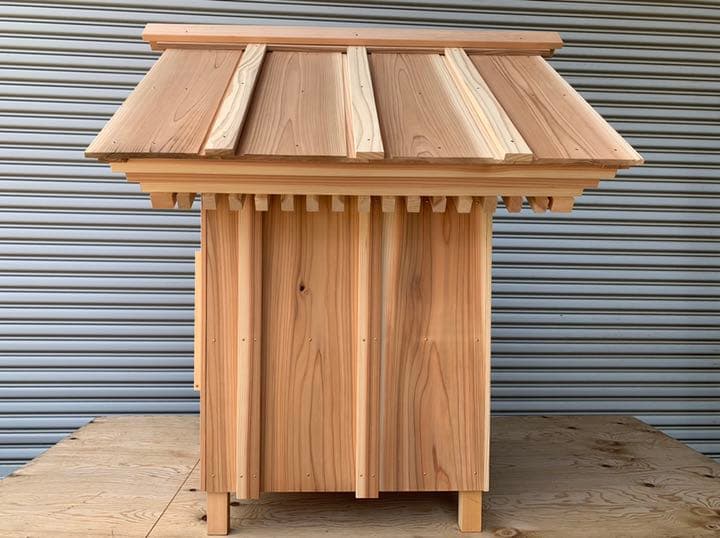 価格相談可】一点物 オリジナル木製犬小屋 木造家屋 和風 屋外屋内室内