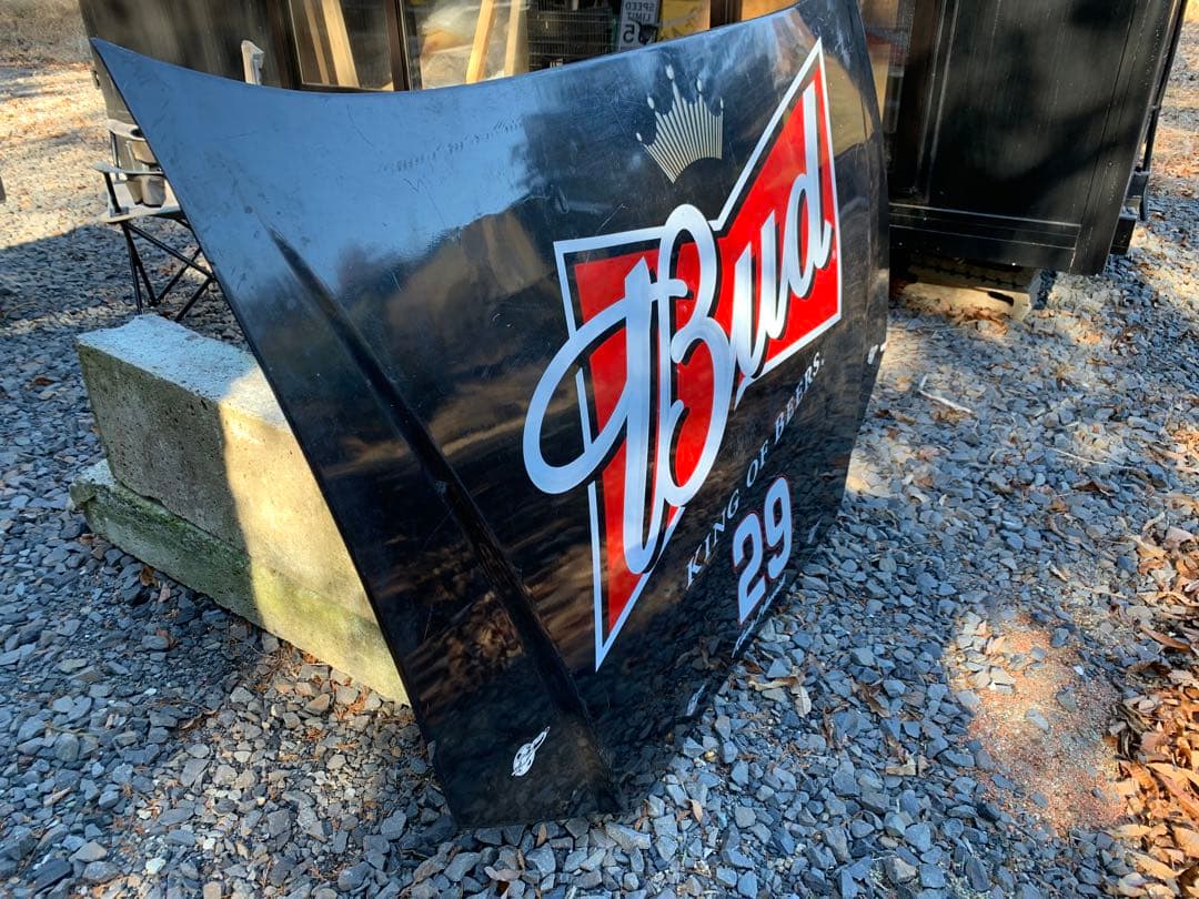 ナスカー NASCAR Budweiser #29 ボンネットディスプレイ